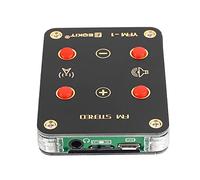 Kit de módulo de radio estéreo FM, módulo receptor de radio FM 76-108 MHz, kits de práctica de soldadura electrónica para aprendizaje de soldadura