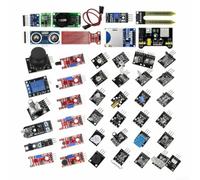 Kit de módulo de sensor 45 en 1 para Arduino y para Raspberry Pi componentes electrónicos educativos para aprendizaje STEM, proyectos de bricolaje, fabricantes de aulas con relé de codificación