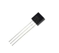 Kit de módulo de Sensor de temperatura DS18B20, Cable Digital resistente al agua de 100CM, adaptador de Terminal de sonda de acero inoxidable(TO-92)