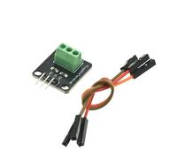 Kit de módulo de Sensor de temperatura DS18B20, Cable Digital resistente al agua de 100CM, adaptador de Terminal de sonda de acero inoxidable(Module)