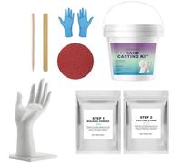 Kit de molde de mano - Romántico festivo - Kit de moldeo a mano de arcilla para mamá, para vacaciones, cumpleaños, boda, San Valentín, Día de la Madre, compromiso, cita nocturna
