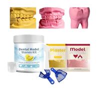 Kit de Moldeado - con Bandeja Y Forma Para Manualidades - Kit Para Crear Modelos De Dientes Falsos,para Adultos, Hombres, Niños, Estudiantes, Educación y Demostración