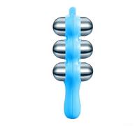 Kit de moldes de bolas de arroz para hacer sushi Made Easy con diseño y construcción de agitar a mano (azul)