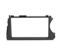 Kit de moldura y embellecedor para el Marco de la Radio de Coche 2Din, Repuesto para SSANG Yong Actyon Kyron 2006-2009 RHD, Panel estéreo Interior de ABS con diseño Negro Integrado