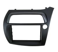 Kit De Molduras para Panel Salpicadero 7 Pulgadas, Doble DIN, Radio, DVD, Estéreo Y CD para Civic Hatchback 2006-2011, Volante A La Izquierda(Lado Derecho)
