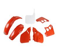 Kit de molduras UFO PLAST de 7 piezas de plástico naranja/blanco