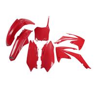 Kit de molduras UFO PLAST de 7 piezas de plástico rojo OEM 00-26