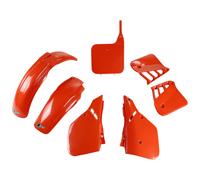 Kit de molduras UFO PLAST de 7 piezas juego de fundas de plástico color rojo