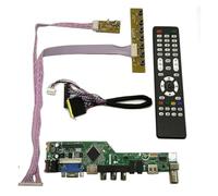Kit de Monitor de Placa de Control, Compatible con N156BGE-L11/L21/L31/L41 TV+HDMI+VG AV+USB LCD Controlador de Placa controladora de Pantalla LED(N156BGE-L21)