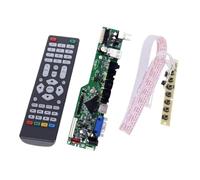 Kit De Monitor For M185BGE-L10 M185BGE-L21 L22 L23 TV + HDMI + VGA + AV + USB LCD Controlador De Pantalla LED Placa Controladora 30 Pines Lvds Accesorios De TV(M185BGE-L10)