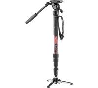 Kit de monopié de vídeo de aluminio con rótula fluida Element MII de Manfrotto