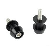 Kit de montaje adaptador de soporte de motocicleta, 2 piezas de rosca M8, construcción de aleación de aluminio, mecanizado CNC para compatibilidad de soporte de montaje