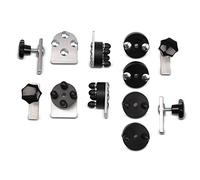 Kit de Montaje Compatible para Maletas de Aluminio Compatible para portamaletas Lateral de 16-18mm par