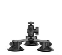 Kit de montaje con ventosa de cabeza esférica con varilla de 9 cm para techo corredizo de coche, caravana, para ventanas, compatible con cámaras réflex digitales, micrófonos y soportes de teléfono