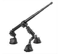 Kit de montaje con ventosa para coche con adaptador de rótula invisible para palo selfie para cámara de acción Insta360 X4 X3.