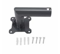 Kit de montaje de aleación de aluminio, antena de internet satelital pesada, soporte para postes para pared de techo (versión corta)