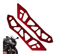 Kit de montaje de aluminio para parabrisas, soporte para parabrisas de motocicleta, accesorios de precisión inoxidables, repuesto para entusiastas del ciclismo, , turismo, al aire libre