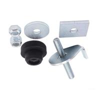 Kit de montaje de cabina para Bobcat Skid Steer 6702971 Vibration Damp | Reduce la vibración de la cabina, incluye amortiguador 6560633, acero galvanizado, se adapta a cargadores de la serie S