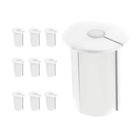 Kit de montaje de cable: diseño autoadhesivo, clip de nailon duradero, estructura de fijación compacta, kit de organizador de cables versátil, solución profesional para una disposición eléctrica