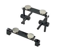 Kit de Montaje de carrocería de Coche RC con imán Plano for Tamiya TT01 TT02 HPI Sakura 1/10 RC Racing Car Touring Car, Color Negro