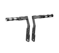 Kit de montaje de clavija ajustable para motocicleta, Compatible con modelos Sportster con reposapiés de controles medios