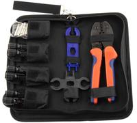 Kit de Montaje de Enchufes Solares + Alicate de Crimpado