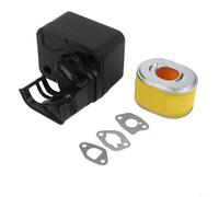 Kit de montaje de filtro de aire con cubierta de carcasa compatible con GX160 para GX200 para modelos GX120 BT200X para mini bicicletas para soportar la eficiencia del motor