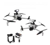 Kit de montaje de foco LED para dron DJI Lito 1/X1 recargable, luz de navegación nocturna con soporte, iluminación frontal brillante, accesorios para drones