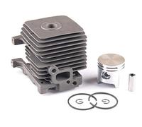 Kit de montaje de grupo de pistón de cilindro de recorte de 34 mm para desbrozadora STIHL FS38 FS55 FS45 BR45 KM55 HL45 HS45 HS55 4140 020 1202