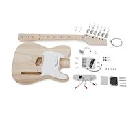 Kit de Montaje de Guitarra Eléctrica con Cutaway Guitarworks, Cuerpo de Fresno