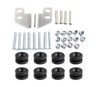 Kit de Montaje de Lateral para Motocicleta, Multiusos, Accesorios Resistentes al Desgaste para maletines Laterales, práctico para Viajes, hogar, Robusto, Duradero, fácil de Montar, Apto para