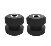 Kit de montaje de motor de 2 piezas para Peterbilt 379 386 387 388 389 - Soporte de motor de goma resistente MR1001 21210AB CB2203-72 Reducción de vibración