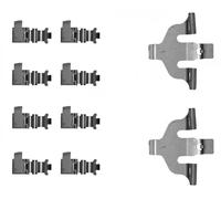 Kit de accesorios, pastillas de frenos QUICK BRAKE 109-0066