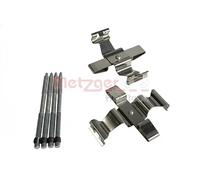 KIT DE MONTAJE DE PASTILLAS DE FRENO 109-0109 METZGER para BMW LAND ROVER