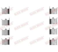 KIT DE MONTAJE DE PASTILLAS DE FRENO 109-1132 QUICK BRAKE para TOYOTA