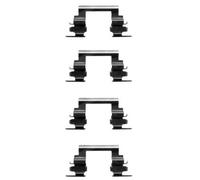 KIT DE MONTAJE DE PASTILLAS DE FRENO 82507300 TEXTAR para MITSUBISHI DODGE JEEP