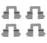 TEXTAR Set Accesorios Pastillas para VW Touran 1T1 1T2 Passat Variant