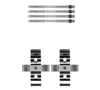 TEXTAR 82518000 Kit de accesorios, pastillas de frenos