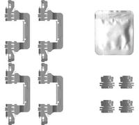TEXTAR 82558000 Kit de accesorios, pastillas de frenos