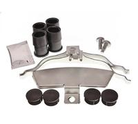 KIT DE MONTAJE DE PASTILLAS DE FRENO Eje delantero 27-1491 MAXGEAR para AUDI