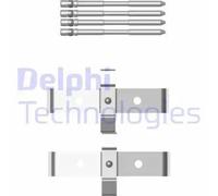 Delphi LX0469 - Kit de accesorios, pastillas de frenos