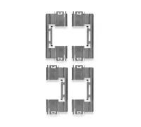 KIT DE MONTAJE DE PASTILLAS DE FRENO LX0551 DELPHI para OPEL CHEVROLET VAUXHALL