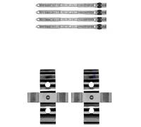 DELPHI Kit de accesorios para pastillas de frenos para ALFA ROMEO: Mi.To, 4C & ABARTH: 500, Punto Evo, Grande Punto & RENAULT: Mégane (Ref: LX0604)