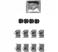 KIT DE MONTAJE DE PASTILLAS DE FRENO LX0668 DELPHI para FIAT LANCIA CHRYSLER VW