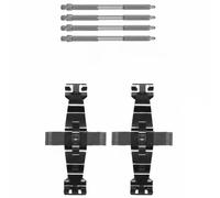 Kit de accesorios, pastillas de frenos DELPHI LX0674