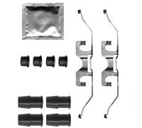 KIT DE MONTAJE DE PASTILLAS DE FRENO LX0694 DELPHI para FORD FIESTA VI FOCUS III