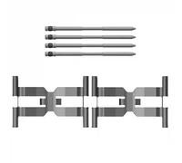 KIT DE MONTAJE DE PASTILLAS DE FRENO LX0796 DELPHI para LAND ROVER DEFENDER Van