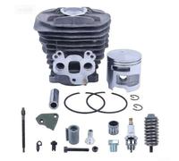 Kit de montaje de pistón de cilindro de 51 mm para motosierra H575 575XP 570 mantiene la cohesión y la distribución dinámica de la carga