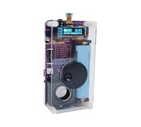 Kit de Montaje de Radio FM de Banda Completa 150 KHz-30 MHz FM SW MW LW SSB + Luz de Camping + SOS + Reloj Meteorológico A