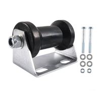 Kit de montaje de rodillo de quilla de 5 pulgadas con soporte de acero galvanizado, diseñado para un montaje estable y un rendimiento duradero durante el transporte